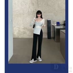 Thumbnail Daduhey Quần Jeans Size S-5XL Thời Trang Năng Động Cho Nữ 3