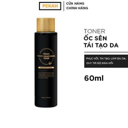 Thumbnail Nước hoa hồng PEKAH cấp ẩm phục hồi da chống lão hóa rebirth black snail toner 150ml Pekah Official Store 1