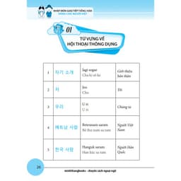 Thumbnail Sách - Nhập môn giao tiếp tiếng Hàn dành cho người Việt 3