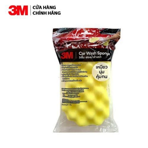 Ảnh Miếng mút bọt biển rửa xe 3M™ Car Wash Sponge bọt mịn, bền- cầm chắc tay 2