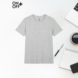 Thumbnail Áo thun nam ngắn tay ONOFF công nghệ Cotton Compact cao cấp, mềm mịn - 18IS23S013 3