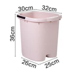 Thumbnail Xô Tắm Và Ngâm Chân JUJIAJIA Bằng Nhựa An Toàn Sức Khỏe 2