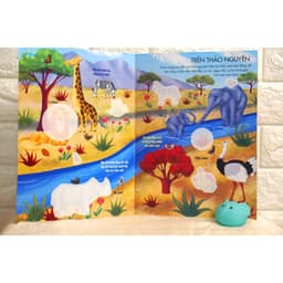 Thumbnail SÁCH - Bóc dán thông minh - Luyện tay thật khéo, luyện mắt thật tinh - Thế giới quanh em 3
