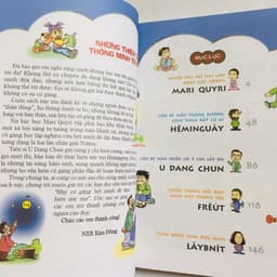 Thumbnail Sách - Danh Nhân Thế Giới : Mari Quyri - Napôlêông - Niutơn - Nôben - Sutơ - Anhxtanh - Êđixơn - Fabrê -  Hêlen - Lincôn 2