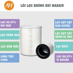 Thumbnail Lõi lọc không khí Hepa thay thế máy lọc không khí Max Air MA025, lọc bụi mịn PM2.5, hàng chính hãng 3