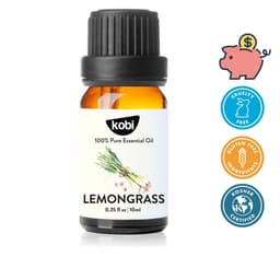 Thumbnail Tinh dầu Sả Chanh Kobi Lemongrass essential oil giúp khử mùi, thơm phòng, đuổi, chống và diệt muỗi - 10ml 1