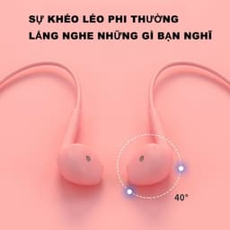 Thumbnail Tai nghe nhét tai EVEBOT có dây giắc cắm 3.5mm âm thanh hifi màu tùy chọn cho máy tính xách tay máy tính bảng điện thoại 3