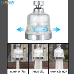 Thumbnail Đầu nối tăng áp vòi rửa chén có lọc nước Hobby home decor VSTA3 2