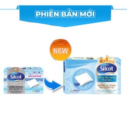 Thumbnail Bông trang điểm (bông tẩy trang) Silcot 82 miếng/hộp 1
