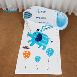 Thumbnail Khăn tắm cho bé - made in Việt Nam 100% Cotton Comfybaby - phù hợp sử dụng như chăn đắp, quấn ủ bé 2