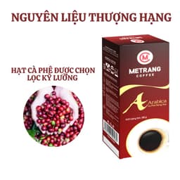 Thumbnail Cà phê Mê Trang Arabica (A), cafe rang xay pha phin nguyên chất - Mê Trang Hộp 250g hút chân không 3