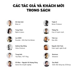 Thumbnail Sách Người Trong Muôn Nghề: Ngành Sáng Tạo Và Nghệ Thuật Có Gì? - Hướng Nghiệp Toàn Diện Ngành Sáng Tạo Nghệ Thuật 4