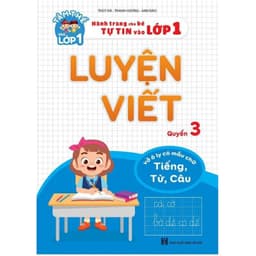 Thumbnail Sách - Bộ 3 luyện viết - Hành trang cho bé tự tin vào lớp 1 3