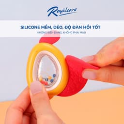 Thumbnail Bộ đồ chơi xúc xắc 8 món gặm nướu, lục lạc cao cấp cho bé RoyalCare 822-493-S8 đáng yêu, an toàn, âm thanh vui tai 3