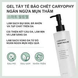 Thumbnail Tẩy tế bào chết mặt Caryophy Smart Peeling Gel tẩy da chết vật lý da dầu mụn 250ml 3