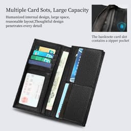 Thumbnail Tigernu 8003 Ví da bằng da bò kèm hộp đựng dễ thương 4