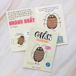 Thumbnail Sách - Những sinh vật í ẹ - Gián - Nhận biết con vật cho bé - Khoa học vui nhộn - Crabit Kidbooks 2