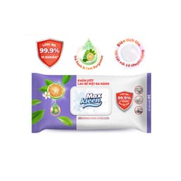Thumbnail Khăn Ướt Lau Bề Mặt Đa Năng MaxKleen 30x20cm (30 miếng) 2