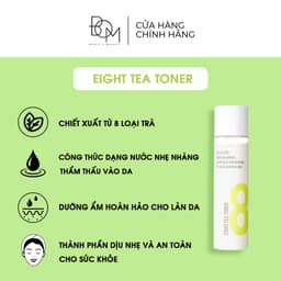 Thumbnail Bộ đôi chăm sóc da nước cân bằng và kem dưỡng Bom Eight Tea 3