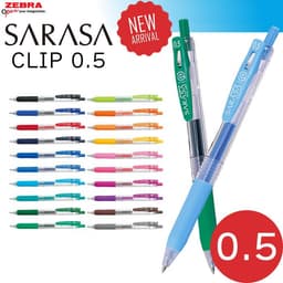 Thumbnail Bút Gel Sarasa Clip 0.5mm Zebra Pen - Mực Sắc Nét, Chống Nước, Chống Phai [Chính Hãng] 3
