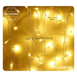 Thumbnail Đèn nháy thả rèm Energy Green Lighting trang trí 8 chế độ DL456 Ngang 4,5 mét 19 dây thả xuống 40,50,60 cm Có đầu nối 2