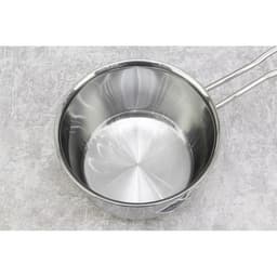 Thumbnail Quánh 3 đáy inox 430 Fivestar Standard nắp kính bếp từ FSQ16001 (16cm) 4