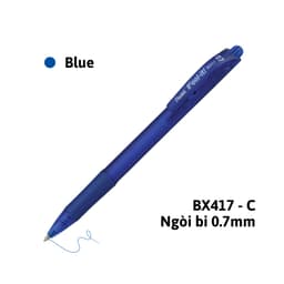 Thumbnail Bút Bi Bấm Ngòi 0.7mm Pentel BX417 Trơn Mượt Không Đọng Mực Nét Viết Êm Mịn Không Tắc Mực 4