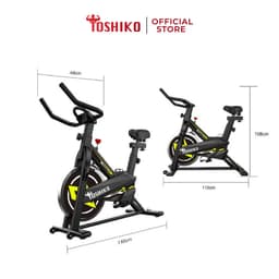 Thumbnail Xe đạp tập thể dục thể thao tại nhà TOSHIKO X9 cao cấp cảm biến nhịp hàng chính hãng tim bảo hành 3 năm 3