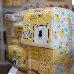 Thumbnail Bông Miếng Moby Baby An toàn Làm Sạch Vệ Sinh Cho Bé Cỡ Lớn 4