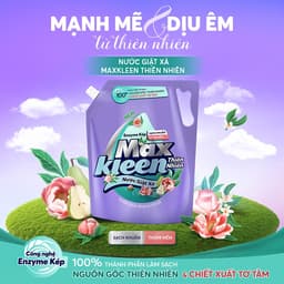 Thumbnail Túi Nước Giặt Xả MaxKleen Thiên Nhiên Vườn hoa thanh khiết 3.6kg 2
