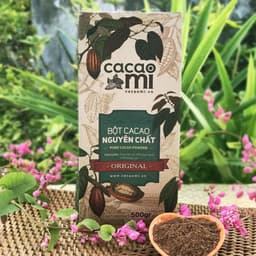 Thumbnail Bột cacao 100% nguyên chất không đường gu truyền thống CACAOMI Original chuẩn xuất khẩu 250g/500g 2