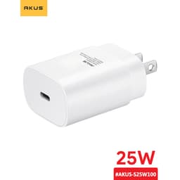 Thumbnail Củ sạc 25w sạc nhanh AKUS-S25W100 - HÀNG CHÍNH HÃNG 1
