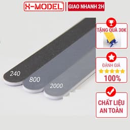 Thumbnail Bộ 3 thanh dũa chuyên dụng cho mô hình Gundam 1186 Tool lắp ráp  đồ chơi Anime Nhật Bản X-MODEL 1