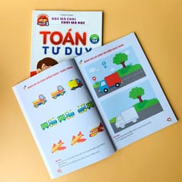 Thumbnail Sách - Toán Tư Duy Phiên Bản Mới 124 Trang - Dành Cho Trẻ 4-6 Tuổi 3