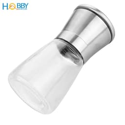Thumbnail Lọ xay tiêu cầm tay Hobby Home Decor XT bình thủy tinh nắp viền inox 304 tiện dụng - 2 loại tùy chọn 1