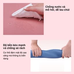 Thumbnail OneTwoFit thảm tập yoga chống trượt chính hãng Thảm Yoga Tập Gym Định Tuyến 2 lớp du lịch tiện lợi 4