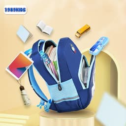 Thumbnail Balo cho bé trai bé gái đi học lớp 1-6 tiểu học,lớp lá 1989KIDS SHOP siêu nhẹ 450gr hình in sắc nét đáng yêu 3