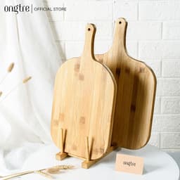 Thumbnail Thớt tre chữ nhật tròn cao cấp ONGTRE không mùn, siêu nhẹ, kháng khuẩn, dày 3 lớp 3