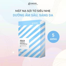 Thumbnail Mặt Nạ Sợi Tơ siêu nhẹ làm sáng da, dưỡng ẩm sâu Timeless Truth Mask - Aqua Hydra Boost (30ml x 5 miếng) 2