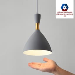 Thumbnail Đèn thả Xi Mạ Đồng SuperVilighting, mã THAXIMADONG-D160, Sử dụng  bóng đui E27, Kích thước D160 mmx H220 BH 24 tháng. 1