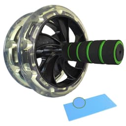 Thumbnail Con Lăn Tập Bụng Silicon Bắt Nền Tốt Hơn Tập Gym Thể Dục Thể Thao 2 Bánh Chính Hãng Amalife – Kèm Thảm Lót 1