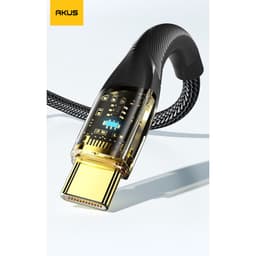 Thumbnail Dây cáp sạc nhanh 66W type-C to Type-C AKUS - D59 - Hàng chính hãng - BH 12 tháng 3