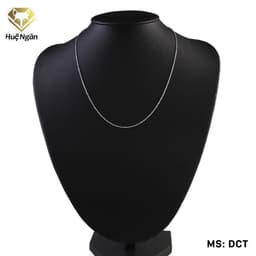 Thumbnail Dây chuyền bạc Ý 925 Huệ Ngân- Mắt xích 3