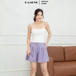 Thumbnail Áo hai dây thun nữ cao cấp KAMONG vải cotton 100% co dãn tốt A133 3