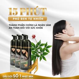 Thumbnail Dầu Gội Phủ Bạc Sin Hair Màu Nâu 500ml - Nhuộm Tóc Tại Nhà An Toàn Không Ngứa Rát 1