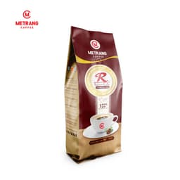 Thumbnail Cà phê rang mộc Robusta (R) cafe hạt - Mê Trang, túi 500g hạt rang 1