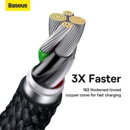 Thumbnail Dây cáp sạc BASEUS 2.4A cao cấp thích hợp cho Phone 4