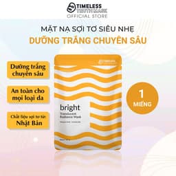 Thumbnail Mặt nạ sợi tơ siêu nhẹ làm trắng da, bổ sung collagen Timeless Truth Mask Superfine Bright (30ml/miếng) 2
