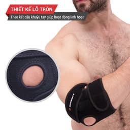 Thumbnail Băng khuỷu tay GoodFit GF401E dạng dán, thoáng khí thoát mồ hôi nhanh 2