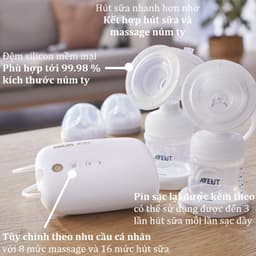Thumbnail Philips Avent máy hút sữa điện đôi SCF394/11 3